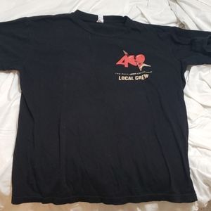 Local Crew T Shirt from Tom Petty's 3rd Last Show